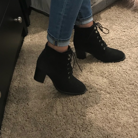 Steve Madden Shoes - Steve Madden Lace Up Booties